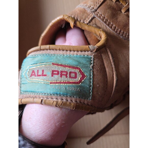 ALL PRO Softball Glove Pro Mitt LFB-2 Leather - Right Hand Thrower RHT - Picture 7 of 10